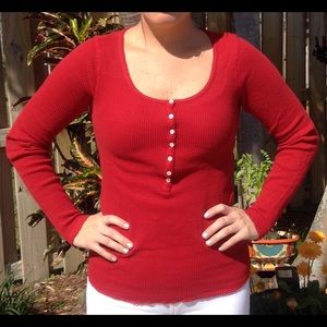 Lucky Brand thermal tee